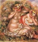 The Nudes Wearing Hats, Pierre Renoir